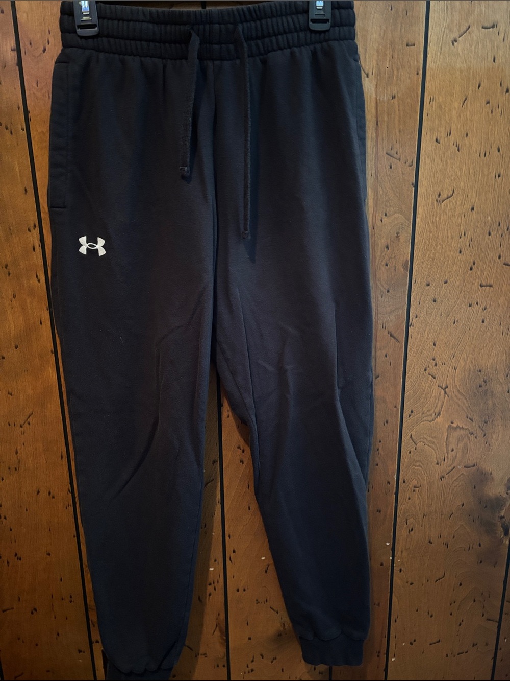 Under Armour Black Men's Athletic Joggers with Logo